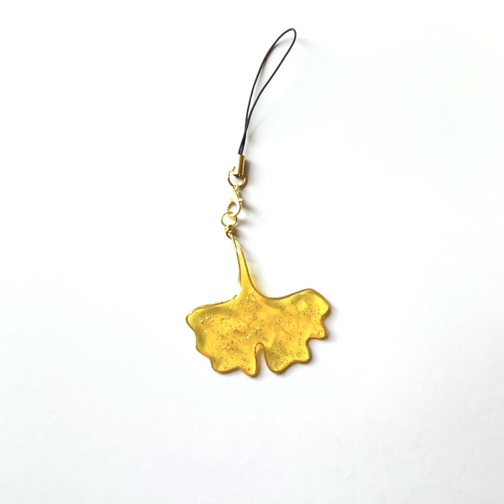 イチョウのストラップ