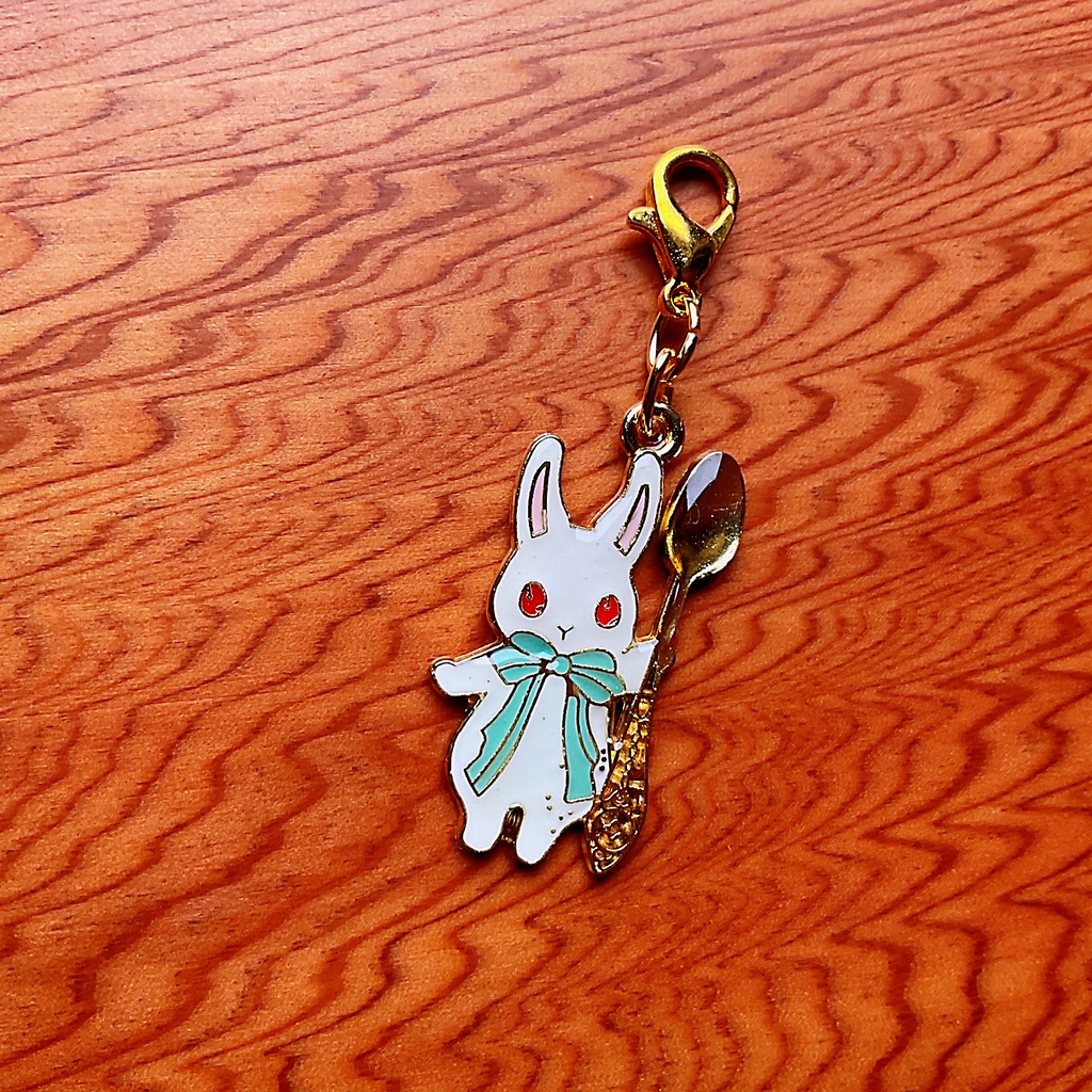 うさぎ×カトラリーチャーム