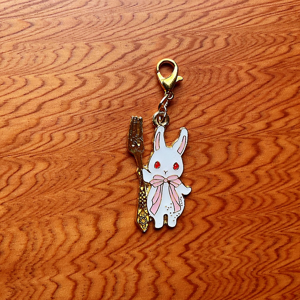 うさぎ×カトラリーチャーム