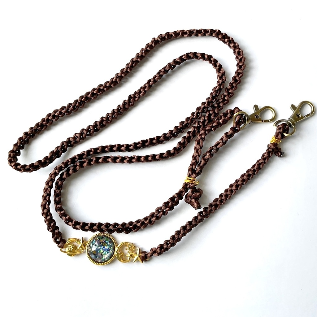 土星のスマホショルダーストラップ