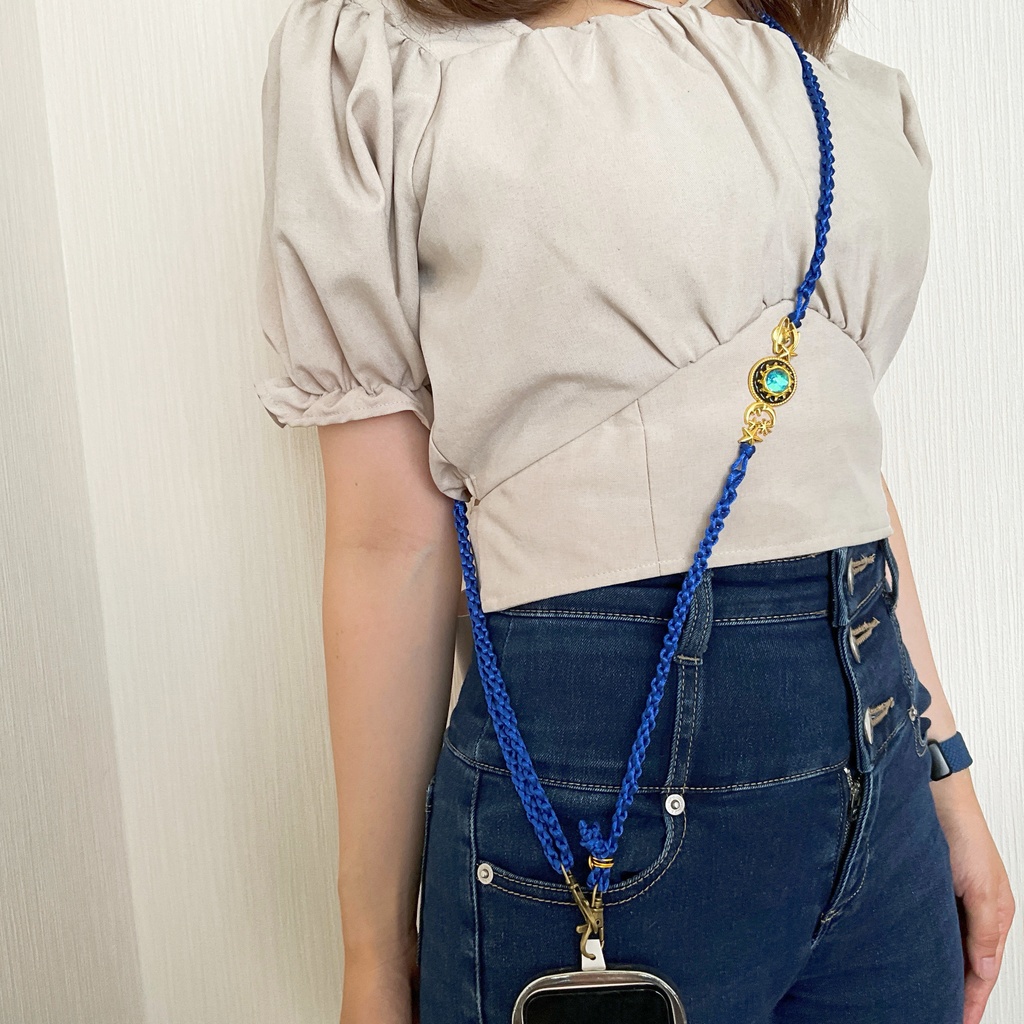 土星のスマホショルダーストラップ