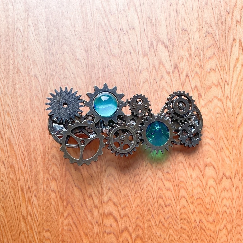 メカニックのあかし　ヘアクリップ