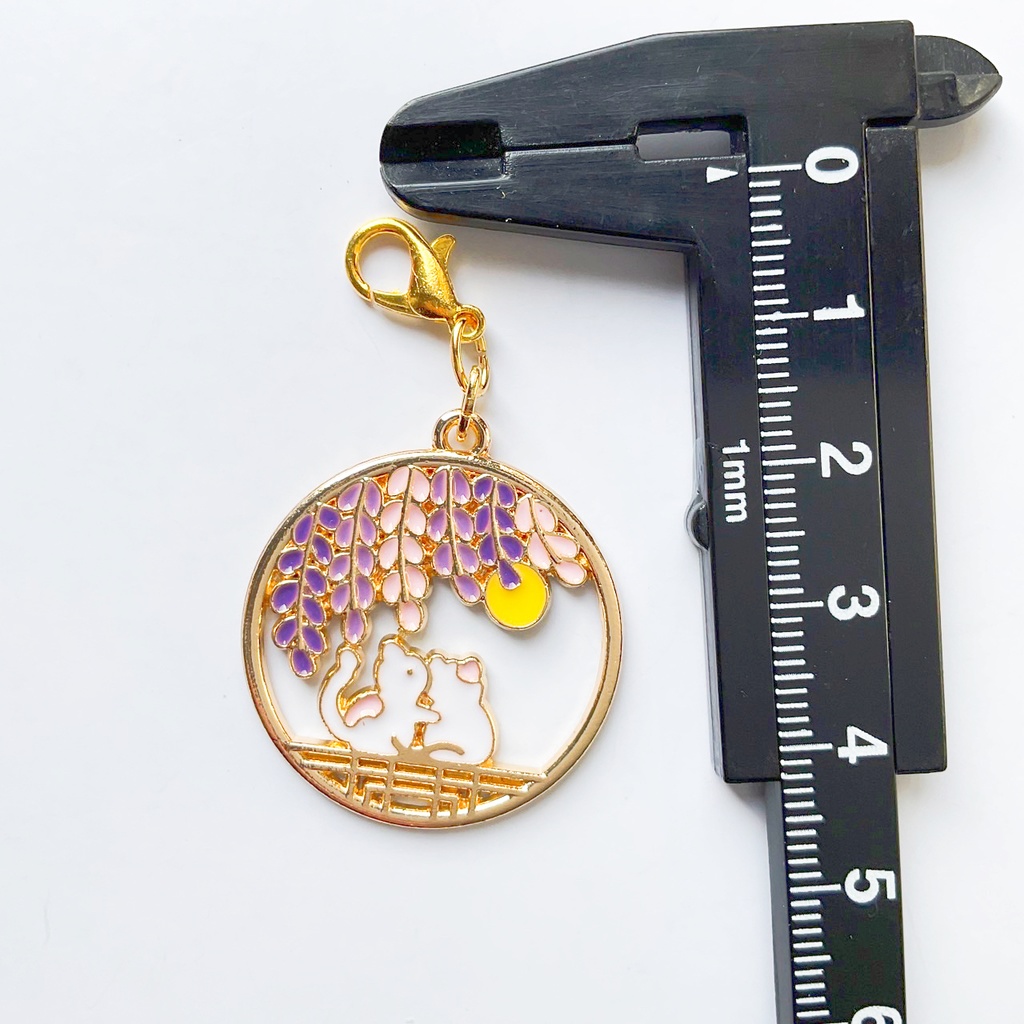 草花と動物のチャーム