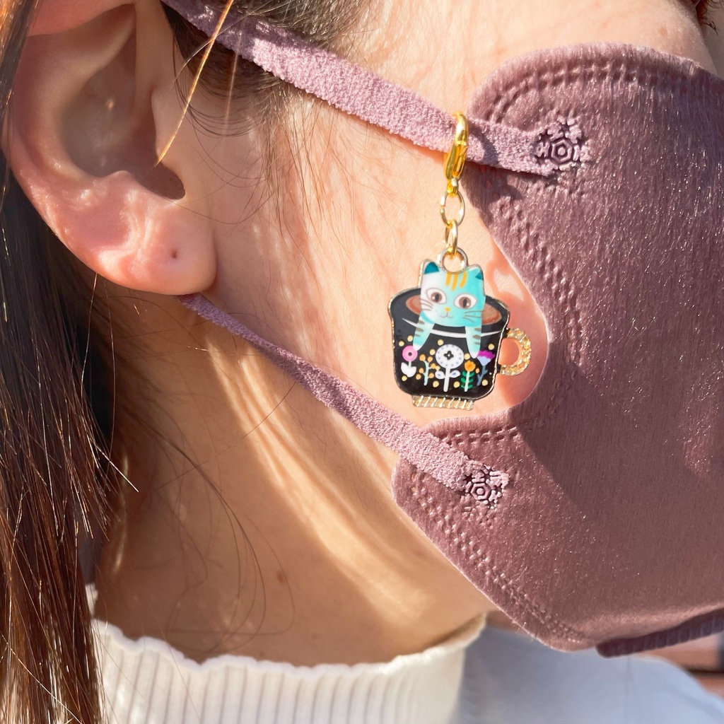 カップ猫のチャーム