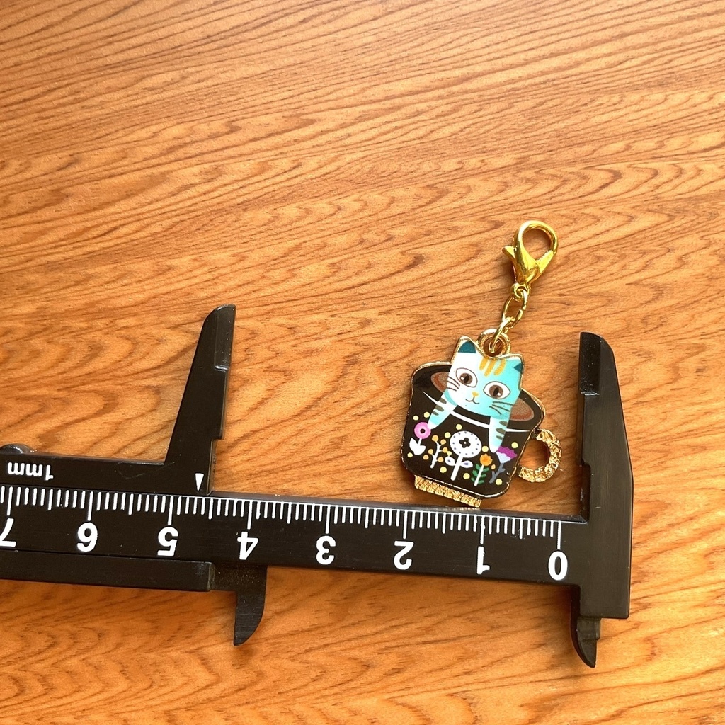 カップ猫のチャーム