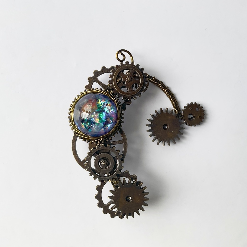 歯車のイヤーフック