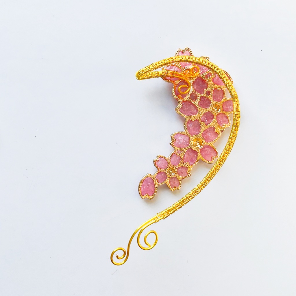 満開の桜 イヤーフック