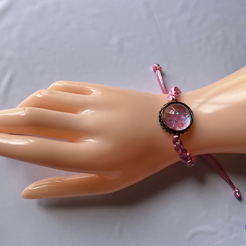 ぬいのペンダントにも!銀河覗きのブレスレット