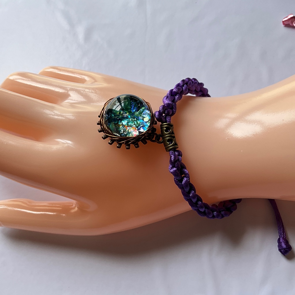 ぬいのペンダントにも!銀河覗きのブレスレット