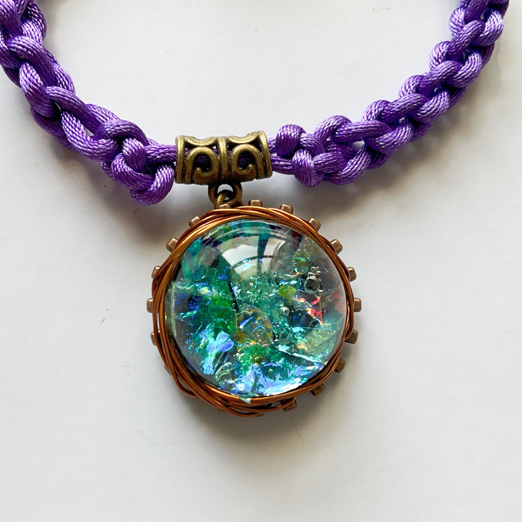 ぬいのペンダントにも!銀河覗きのブレスレット