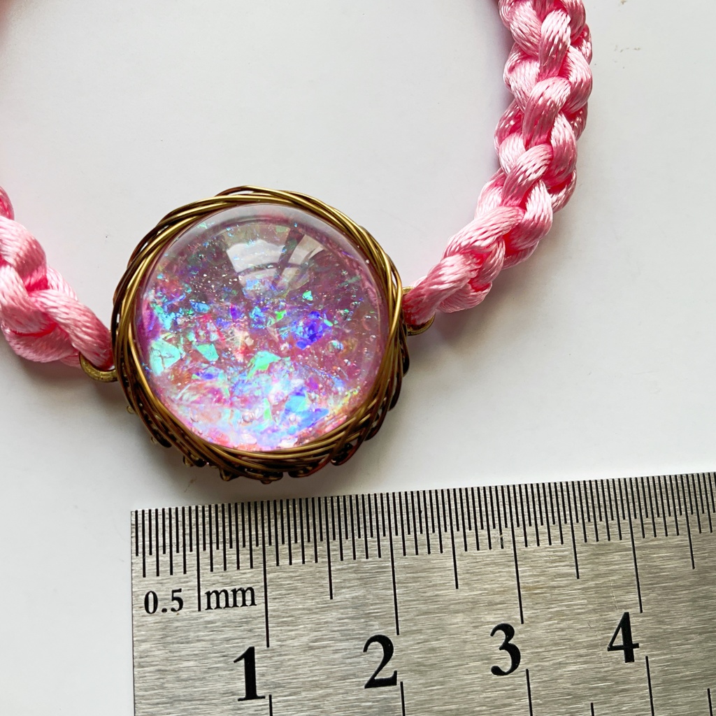 ぬいのペンダントにも!銀河覗きのブレスレット