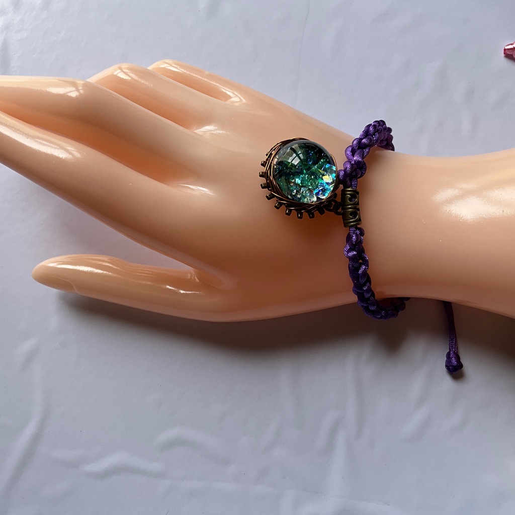 ぬいのペンダントにも!銀河覗きのブレスレット