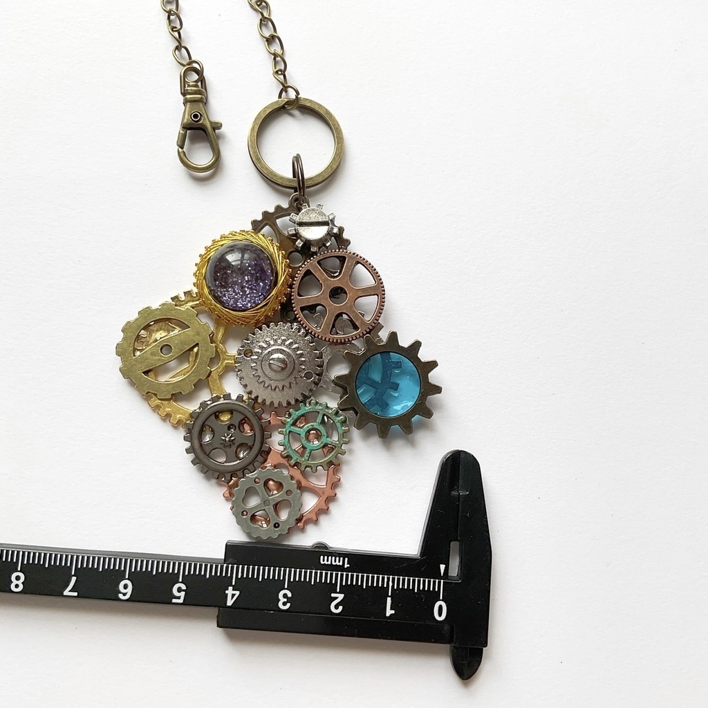 スチームパンクキーホルダー(バッグチャーム)
