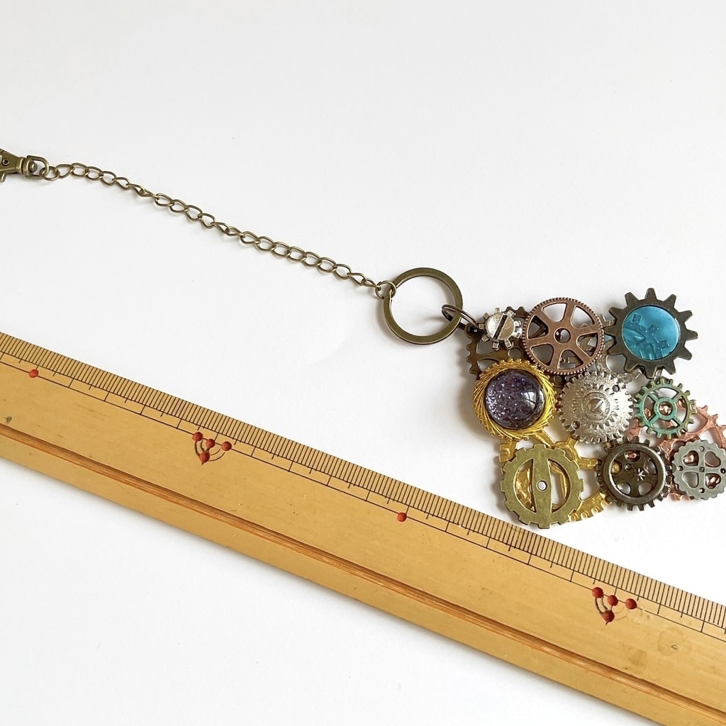 スチームパンクキーホルダー(バッグチャーム)