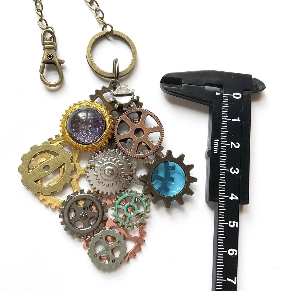 スチームパンクキーホルダー(バッグチャーム)