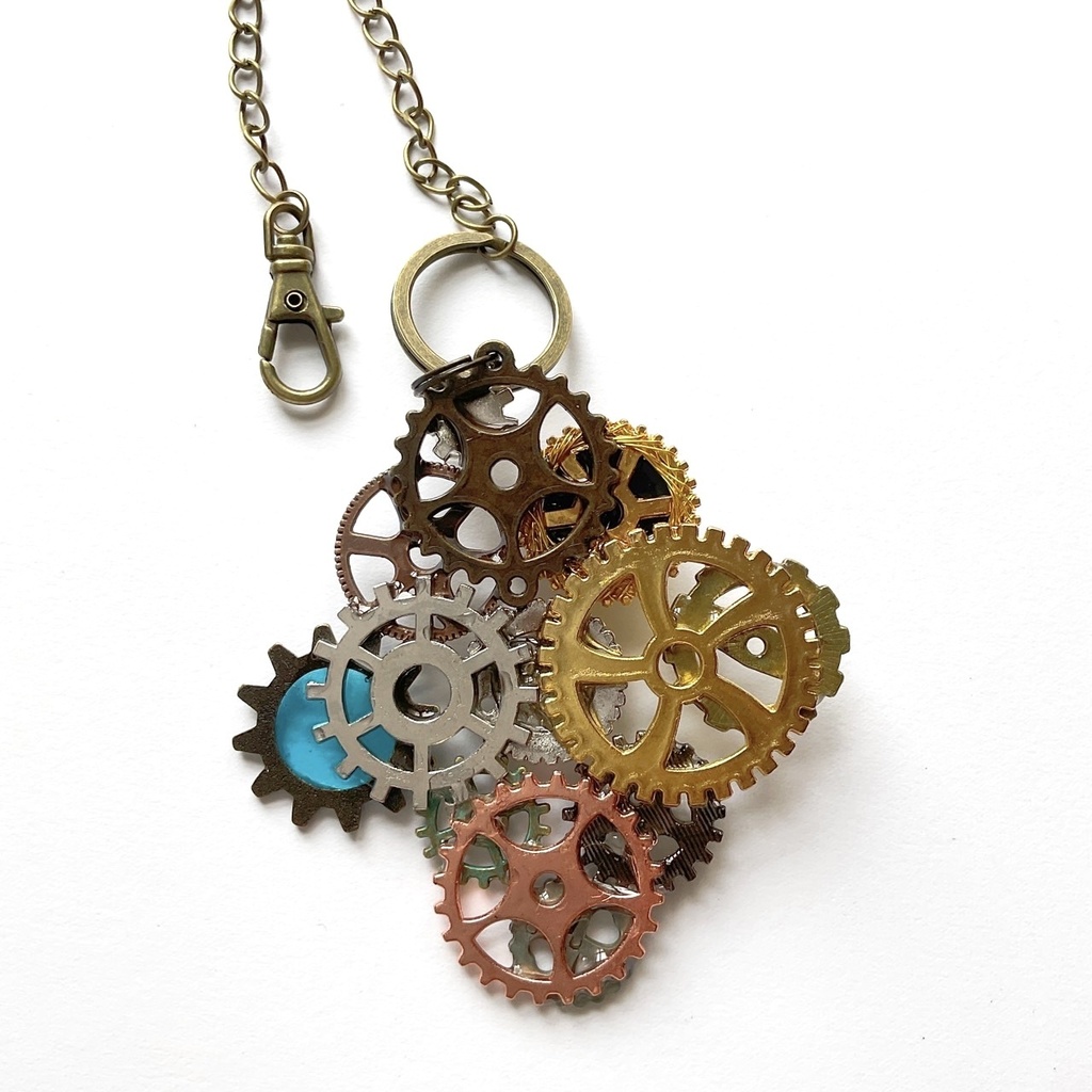 スチームパンクキーホルダー(バッグチャーム)