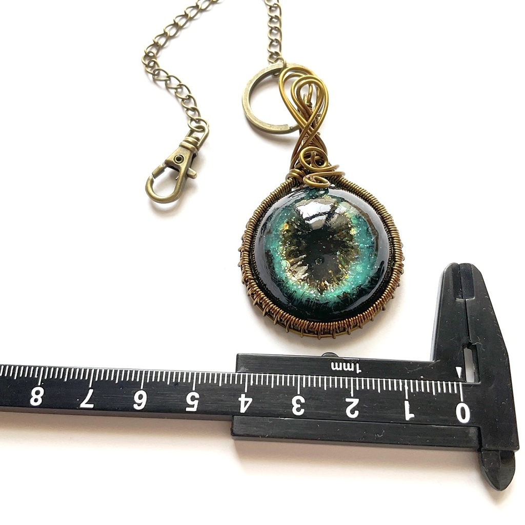 銀河のバッグチャーム