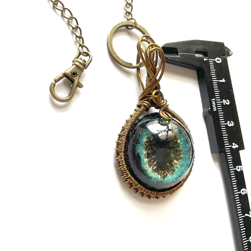 銀河のバッグチャーム