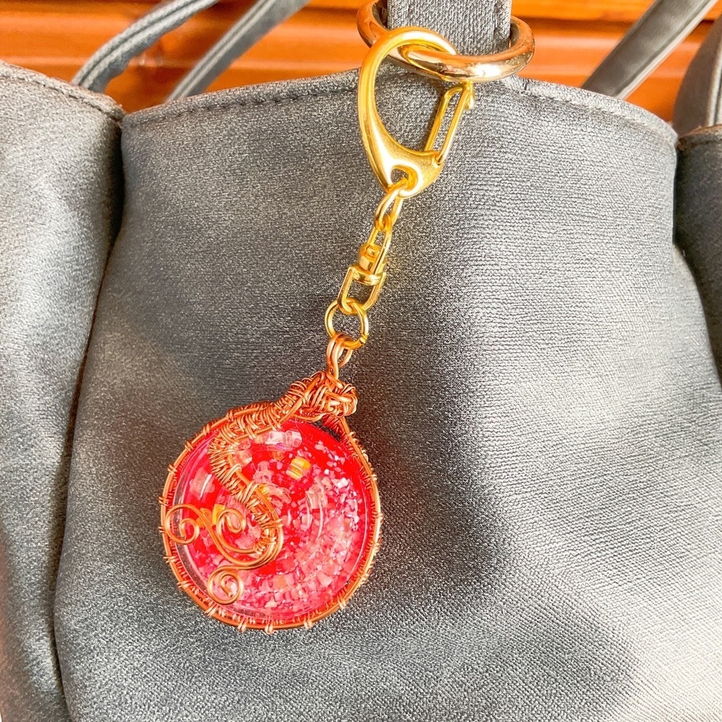 ラプンツェルのキーホルダー(バッグチャーム)