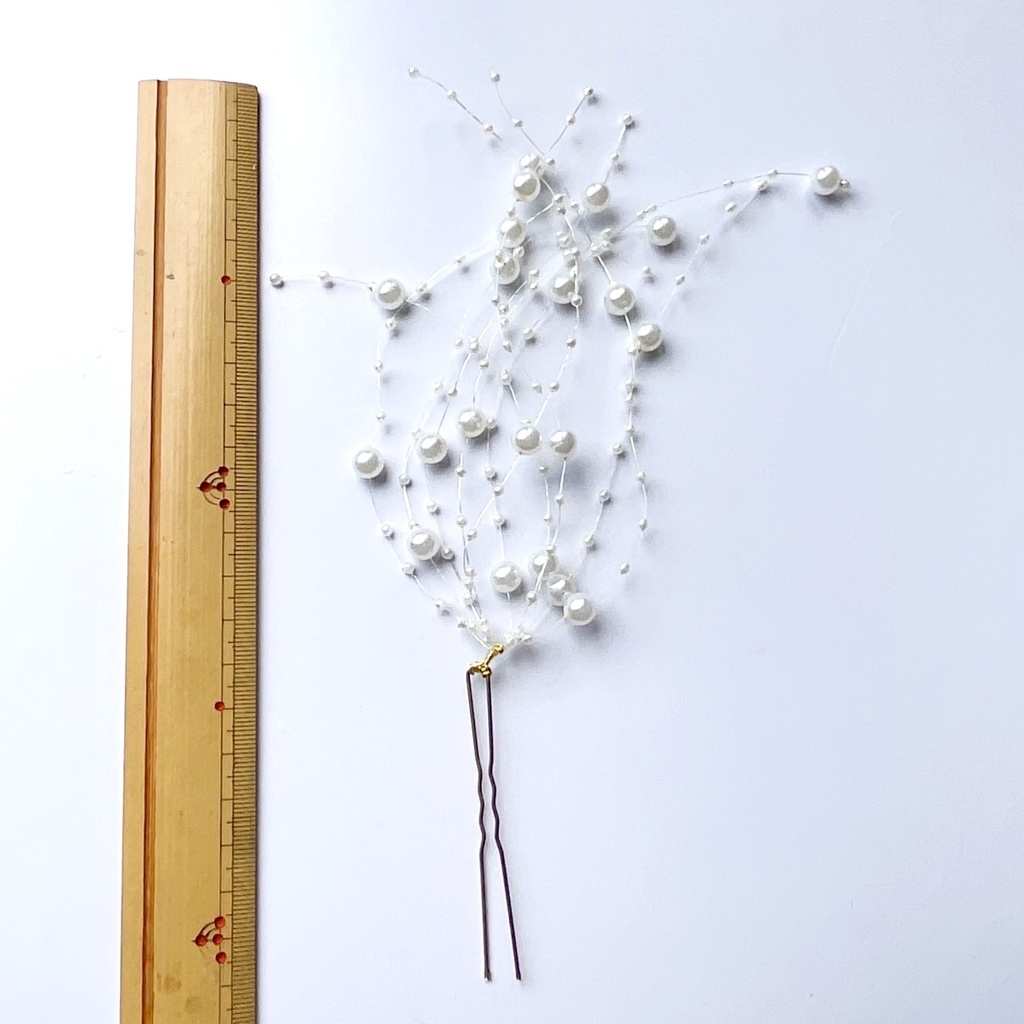 かんざしにもなる花のヘアアクセサリー