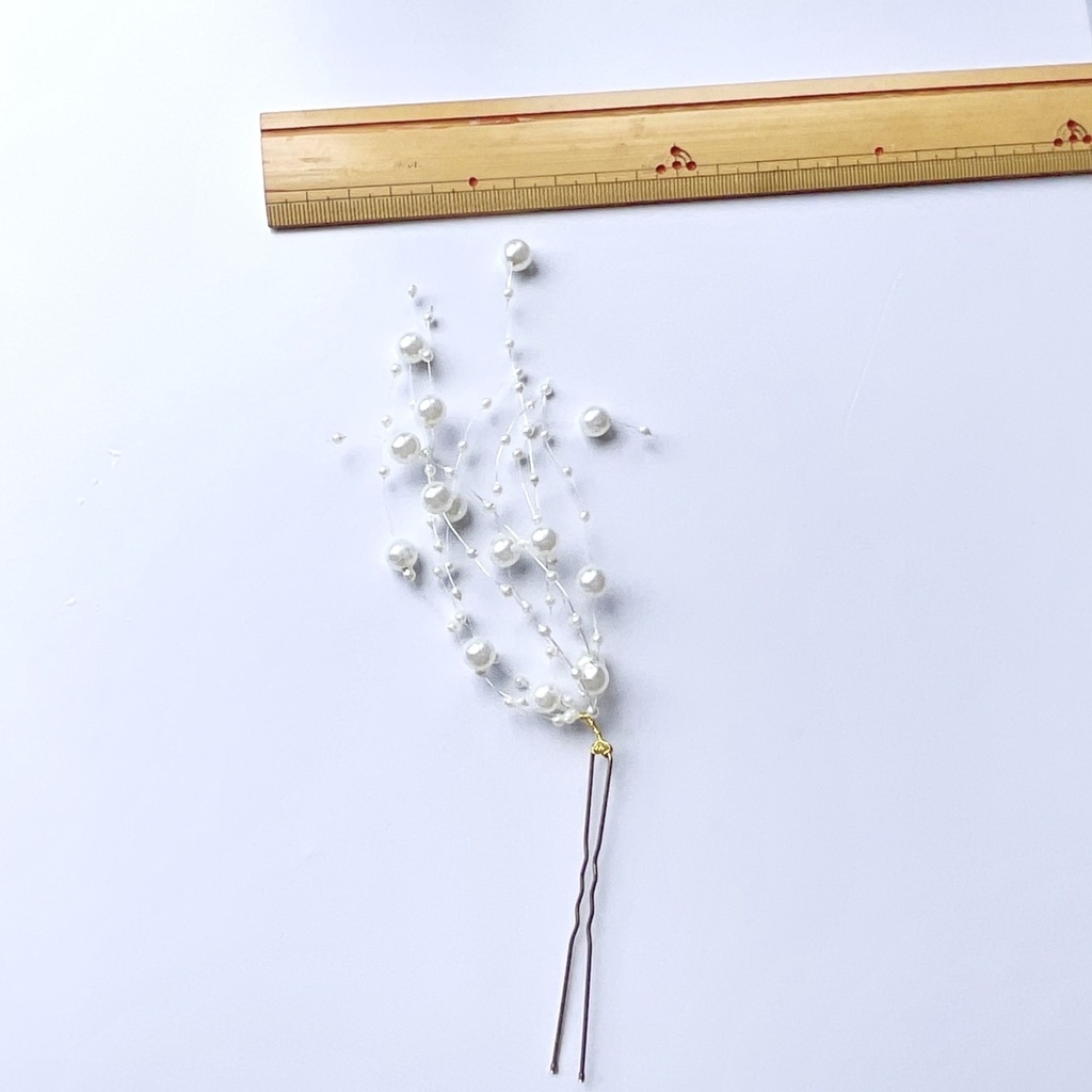 かんざしにもなる花のヘアアクセサリー