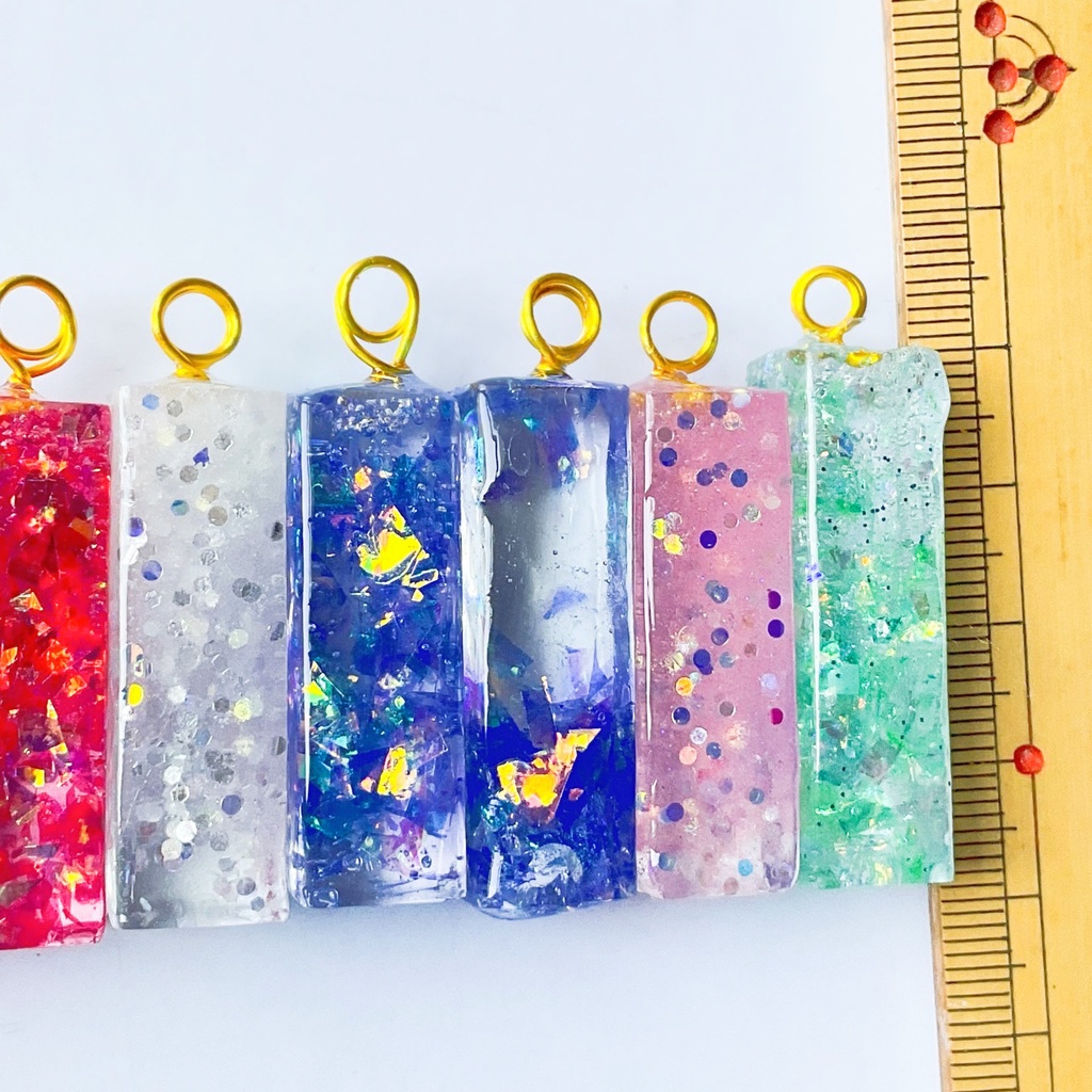 氷に閉じ込めた宝物 ペンダント