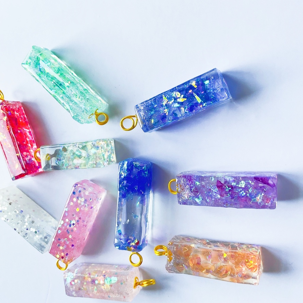 氷に閉じ込めた宝物 ペンダント