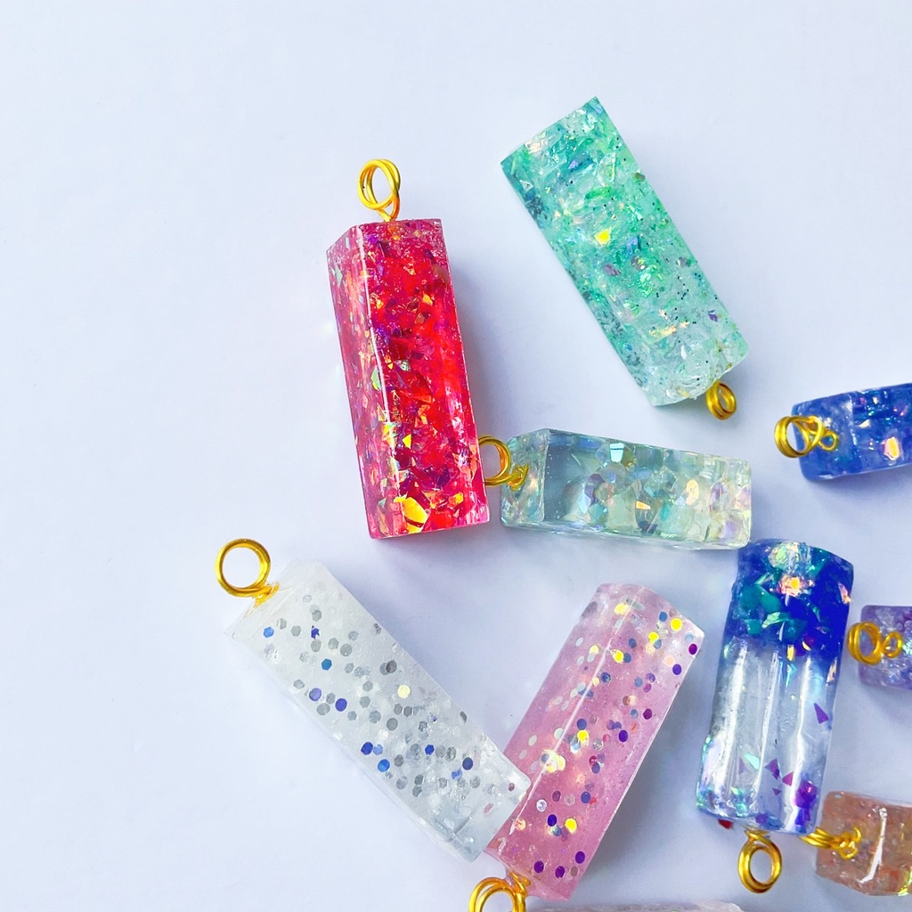 氷に閉じ込めた宝物 ペンダント