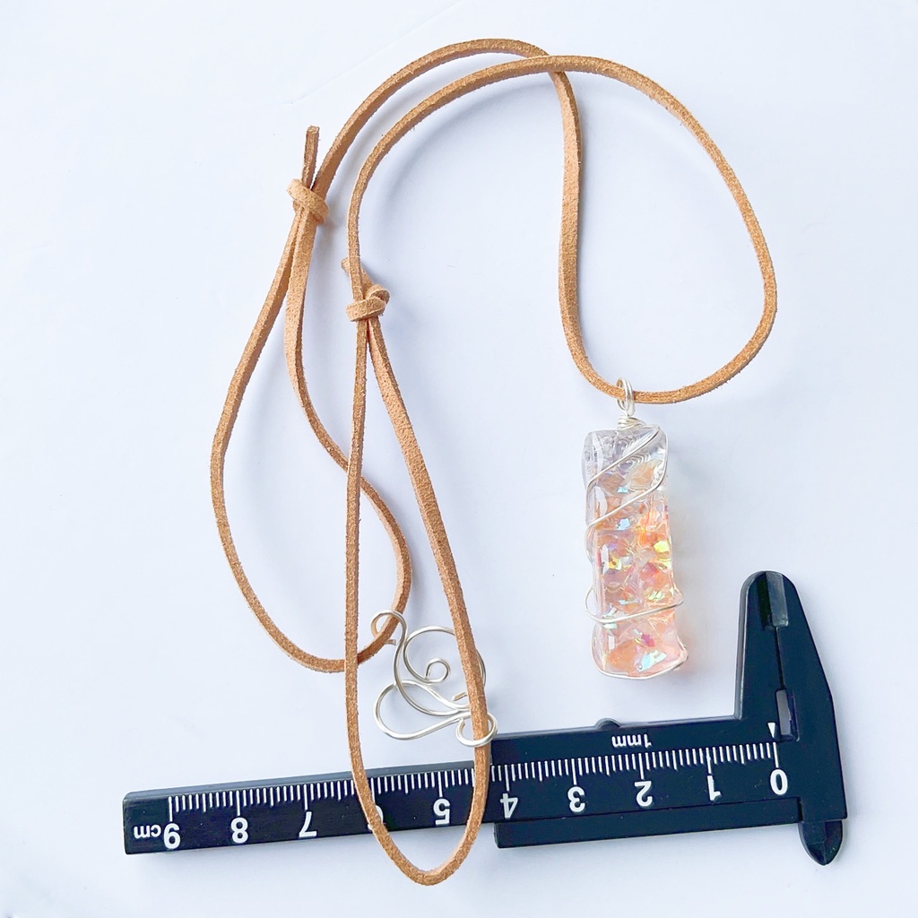 氷に閉じ込めた宝物 ペンダント2