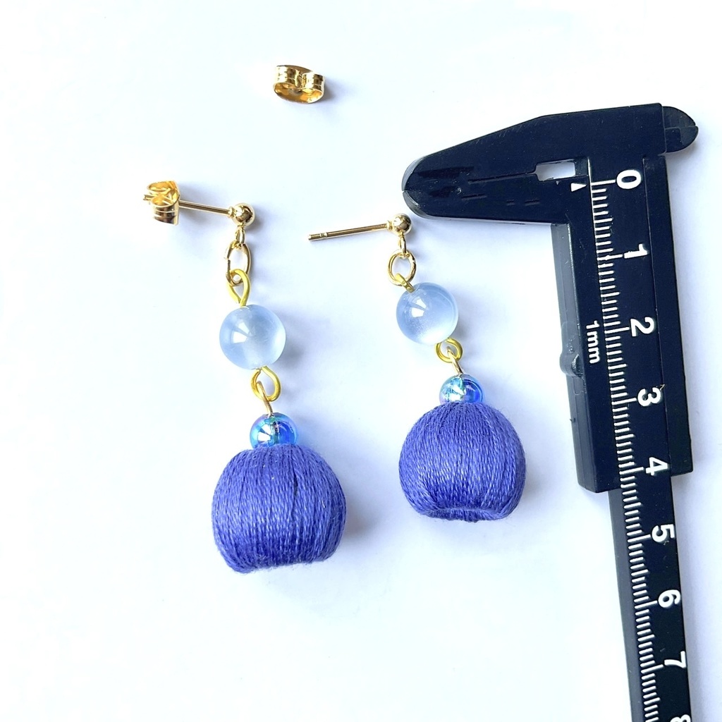 夜明けのピアス・イヤリング【金属アレルギー対応】