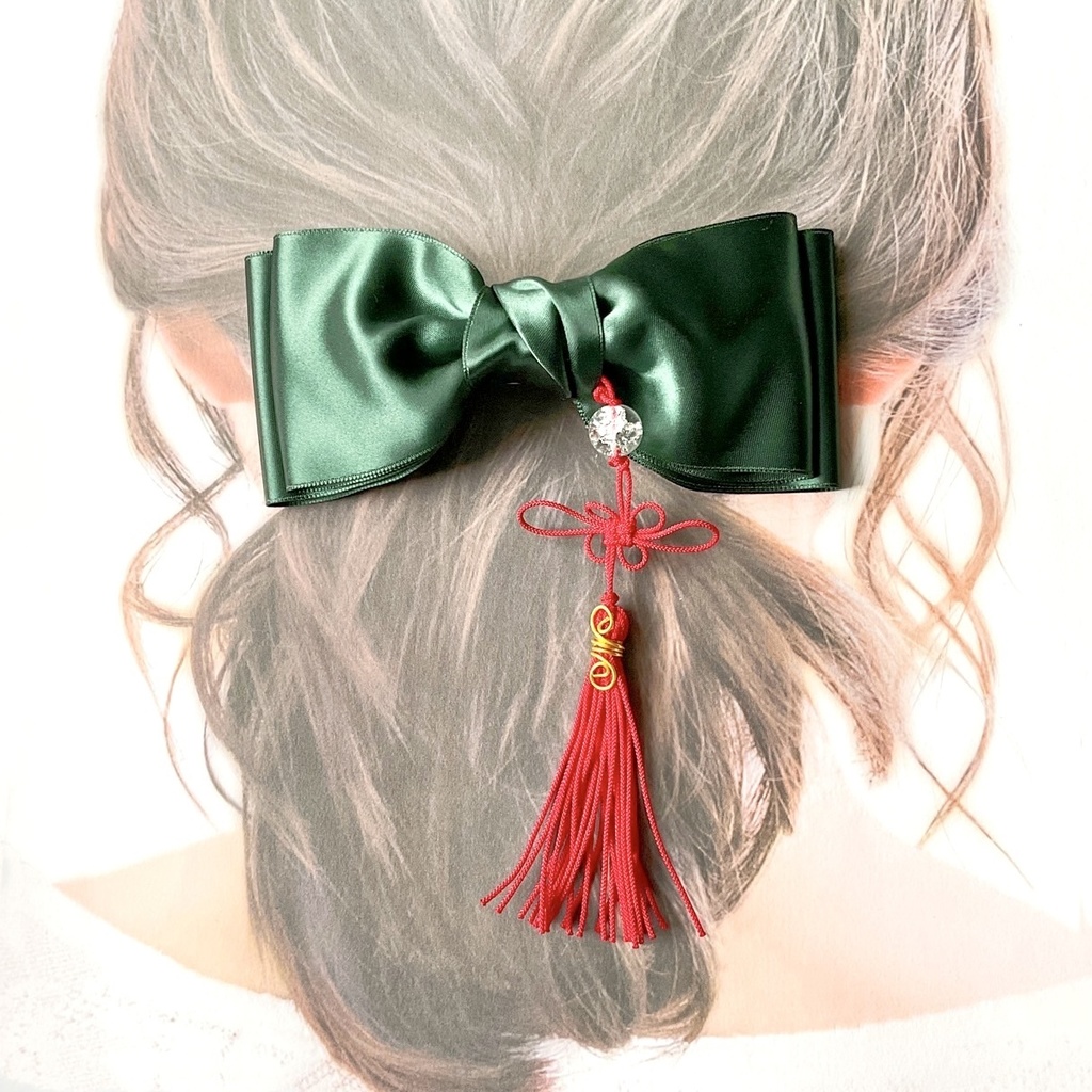 中華風バレッタ