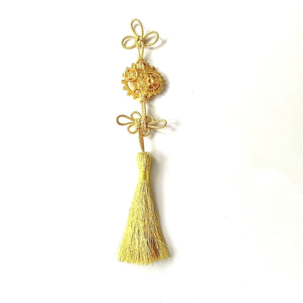 スチームパンク×シノワズリ バッグチャーム・キーホルダー・ポニーフック・Uピンかんざし