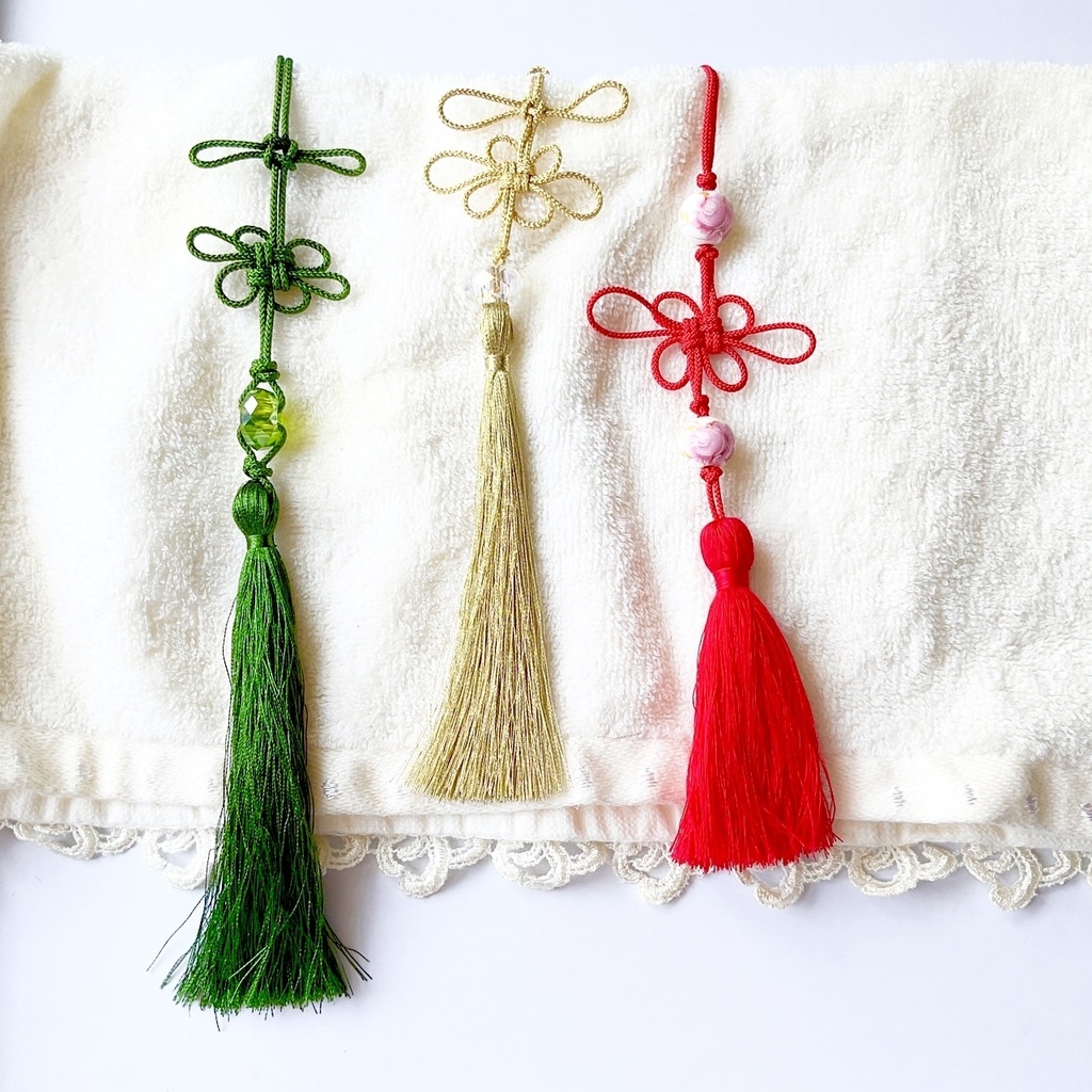 中華組紐の帯飾り 浴衣や着物にプラスするアクセサリー