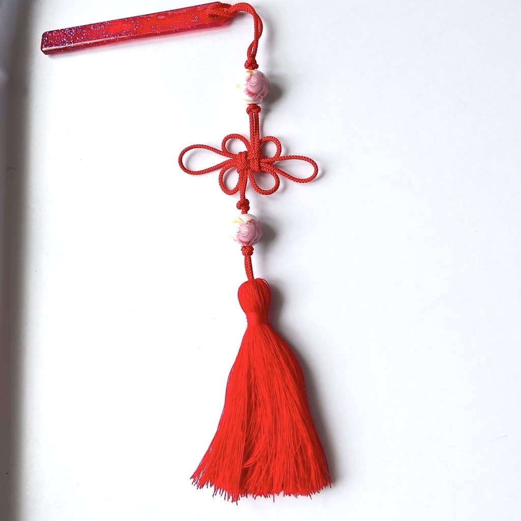 中華組紐の帯飾り 浴衣や着物にプラスするアクセサリー