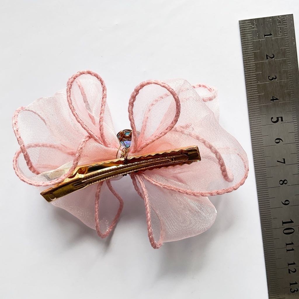 きらきら桜シフォン ヘアクリップ