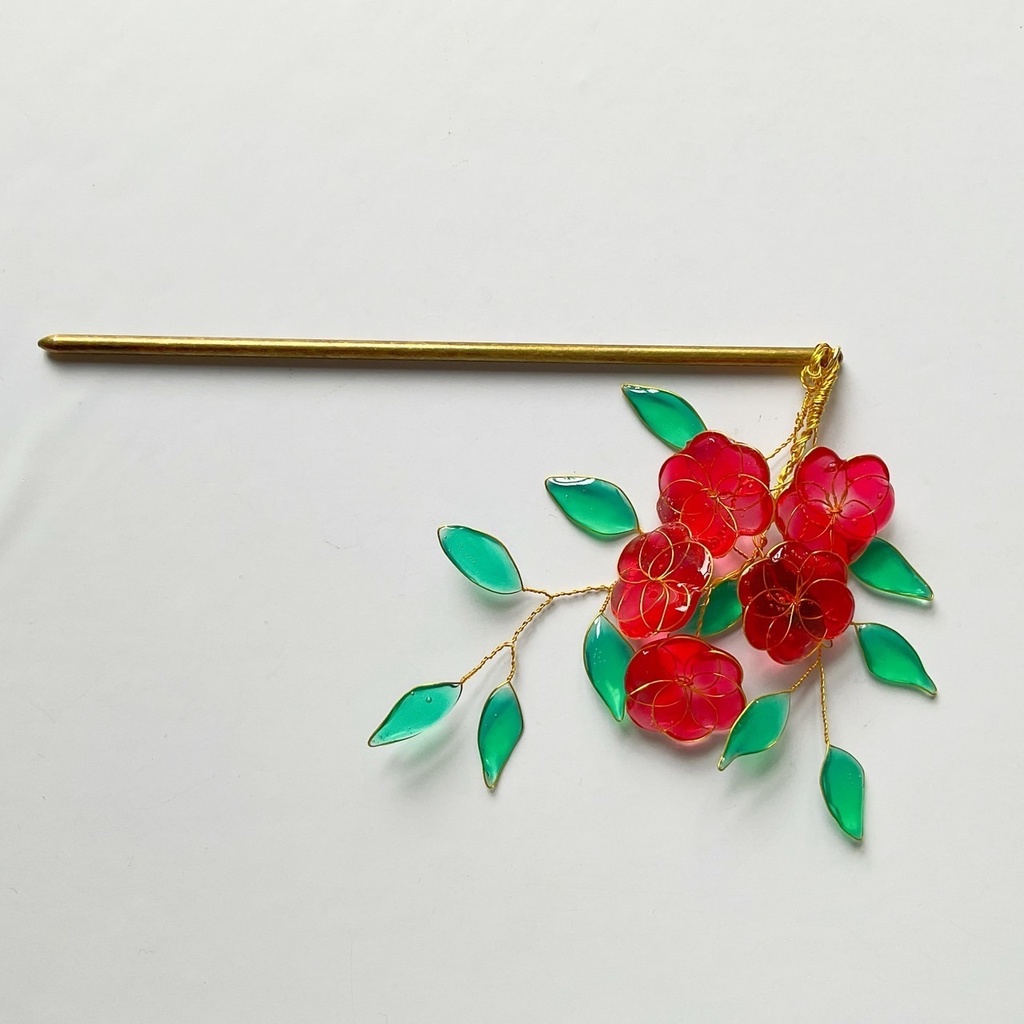 お花のかんざし