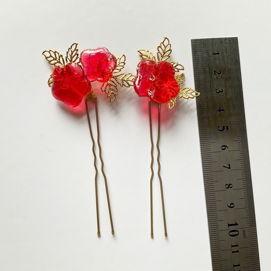 お花のかんざし