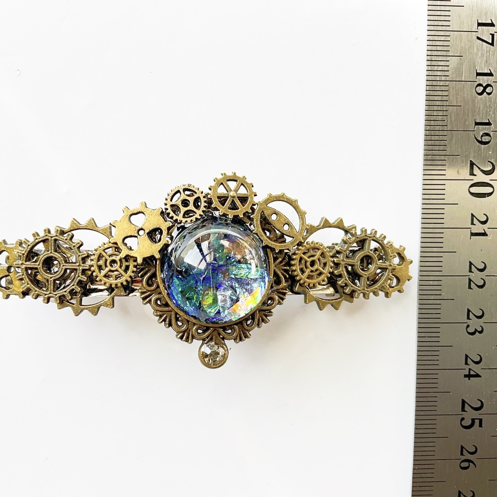 歯車のバレッタ ホログラム