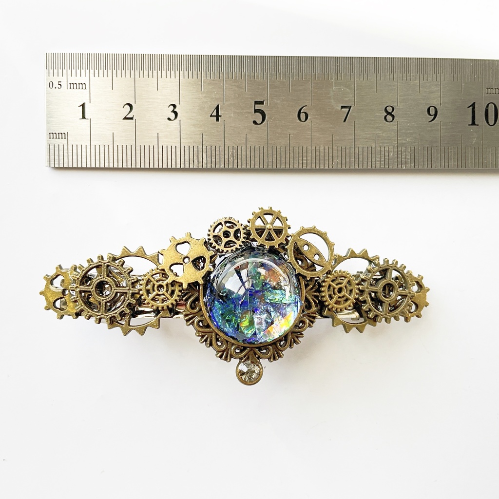 歯車のバレッタ ホログラム