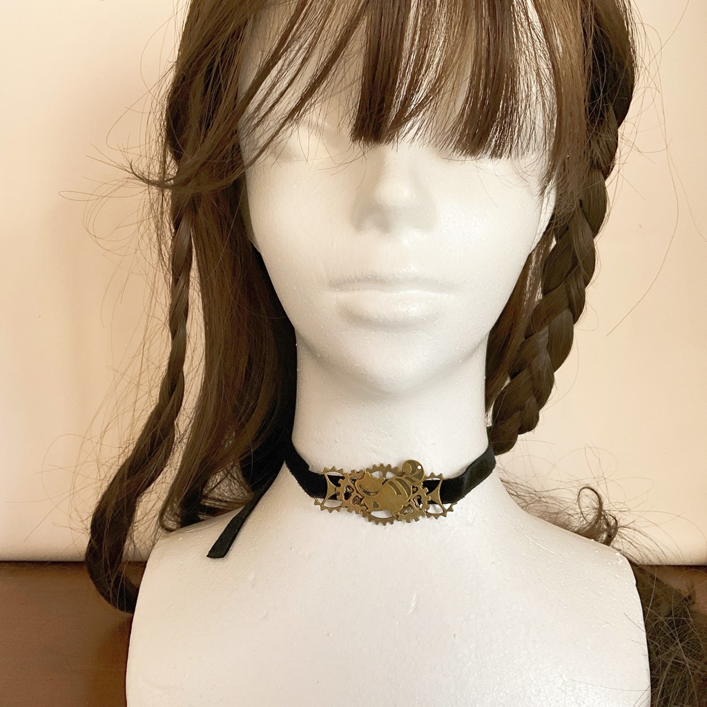 チェシャ猫の微笑み|闇夜に潜む幻想ゴシックチョーカー
