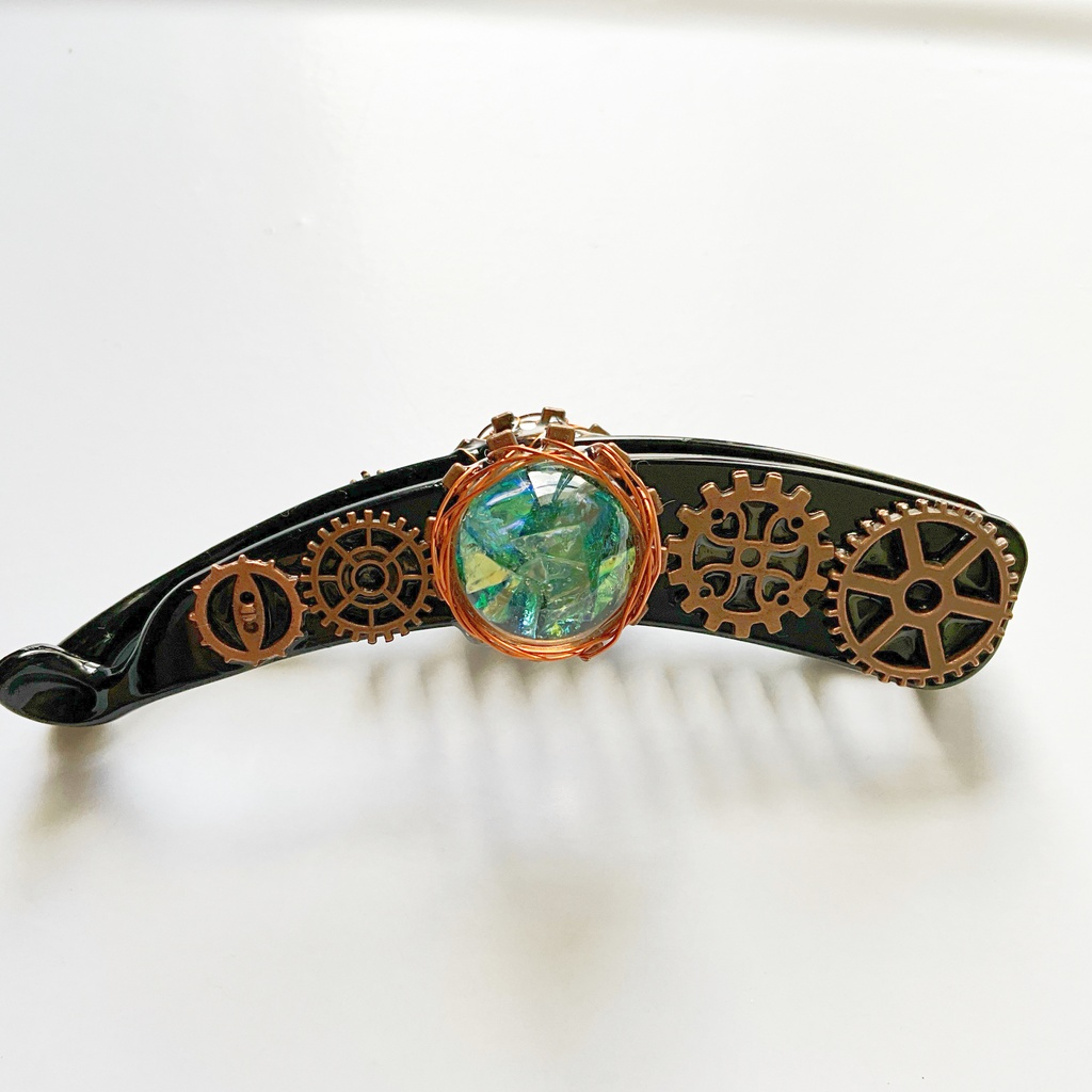 歯車のバナナクリップ