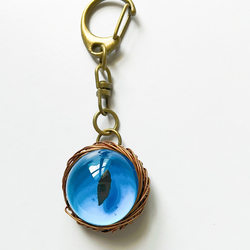 ねこのひとみ バッグチャーム