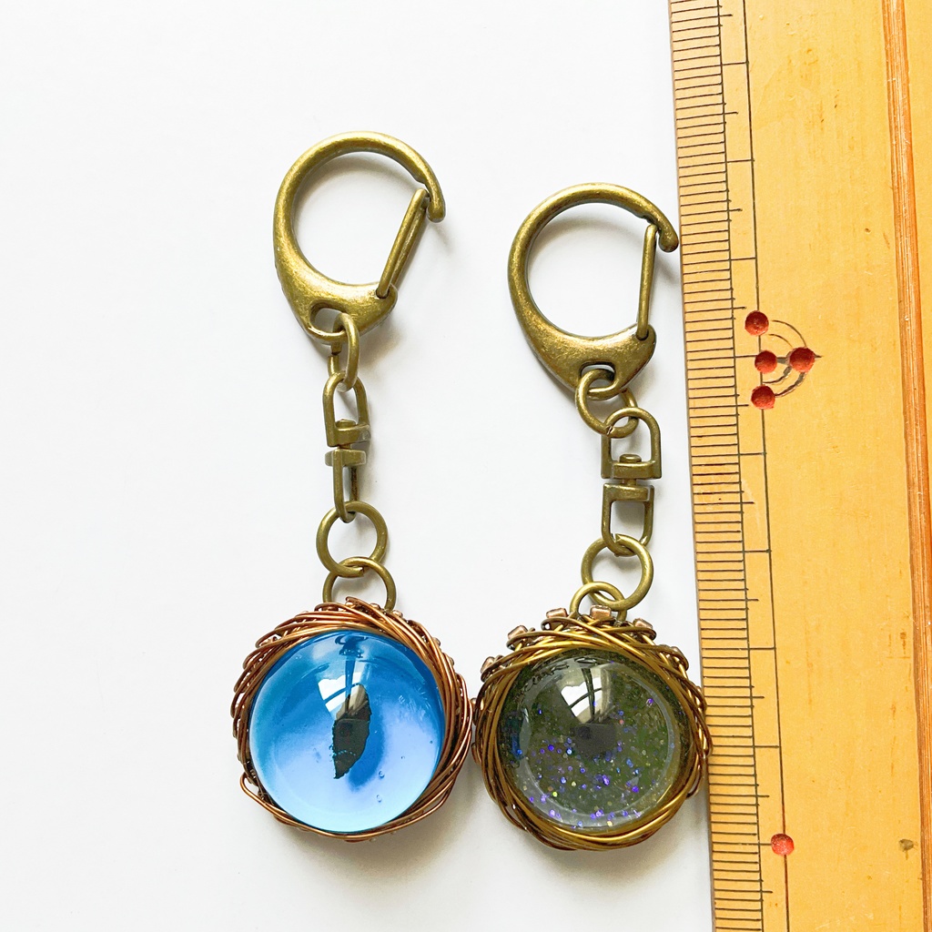 ねこのひとみ バッグチャーム