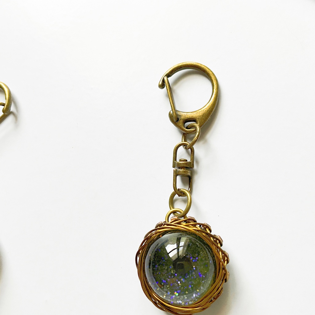 ねこのひとみ バッグチャーム