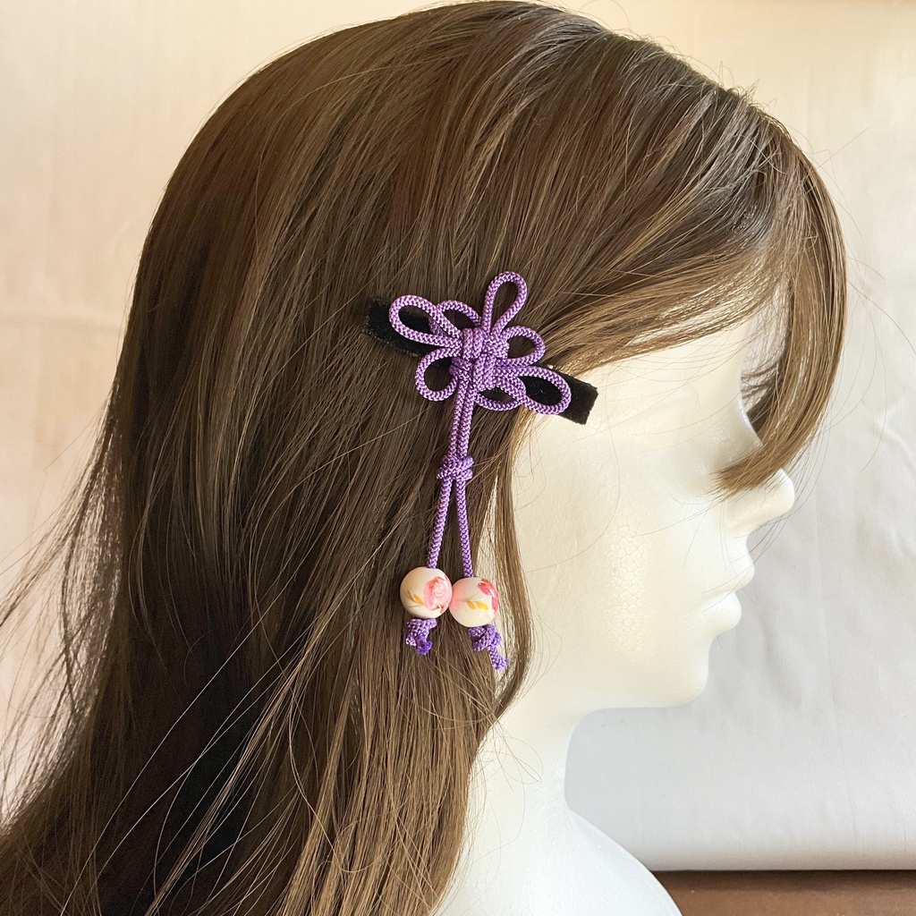 中華風ヘアクリップ