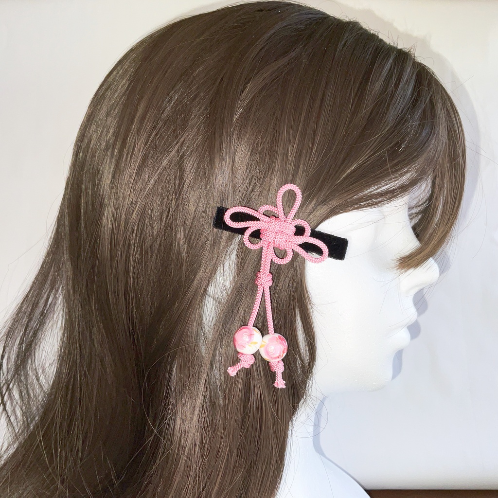 中華風ヘアクリップ