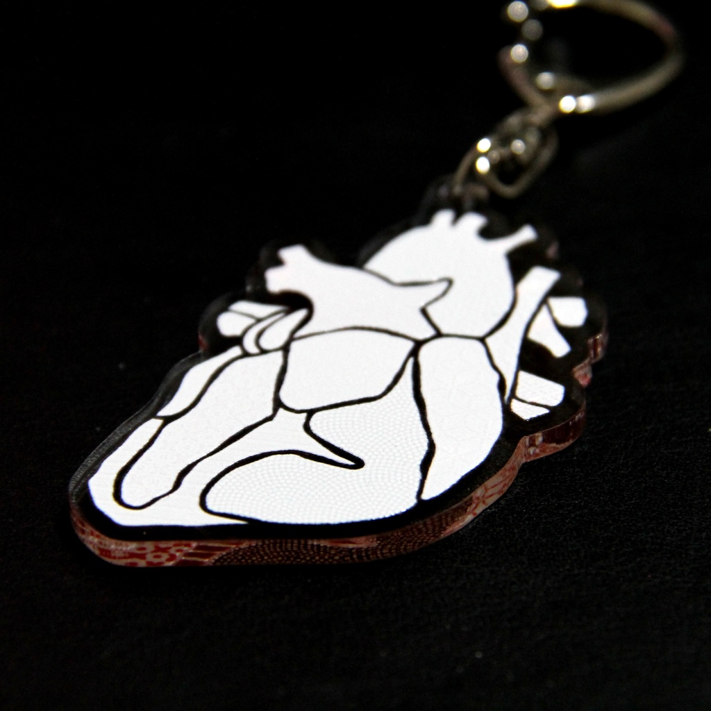 模様生命体 アクリルキーホルダー