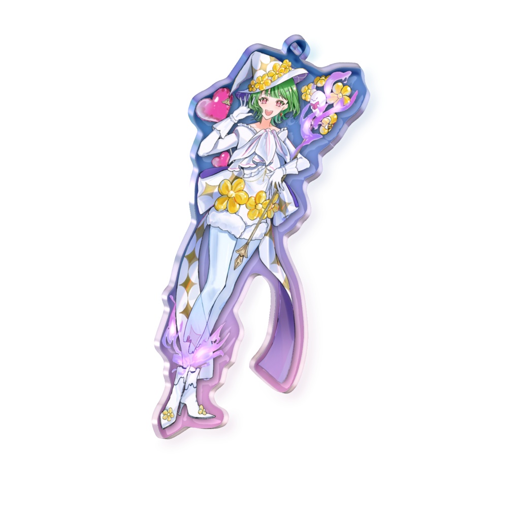 2周年オーロラアクキー