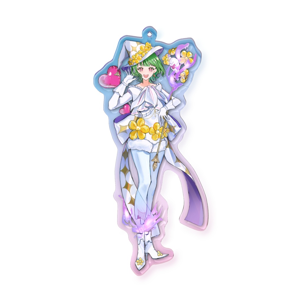 2周年オーロラアクキー