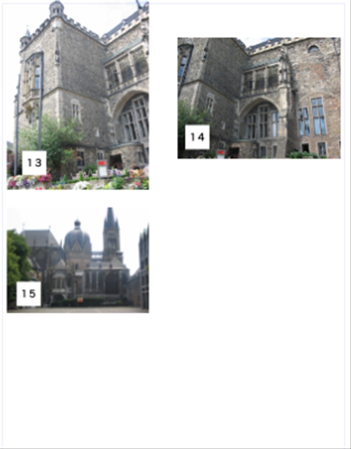 【写真素材集】ドイツ旅行写真集(アーヘン編・15枚)【商用利用可】